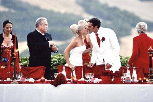 Couple kissing