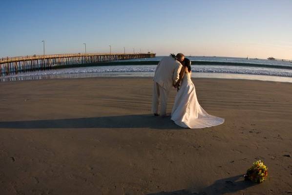 Beautiful day to get married! Avila, CA
