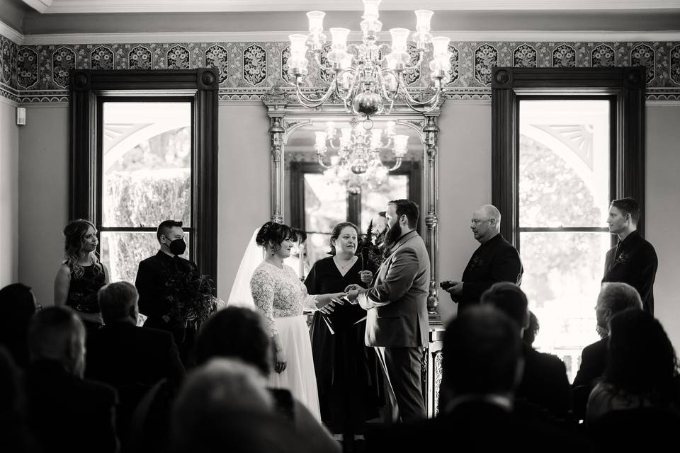 Wedding in a historic house