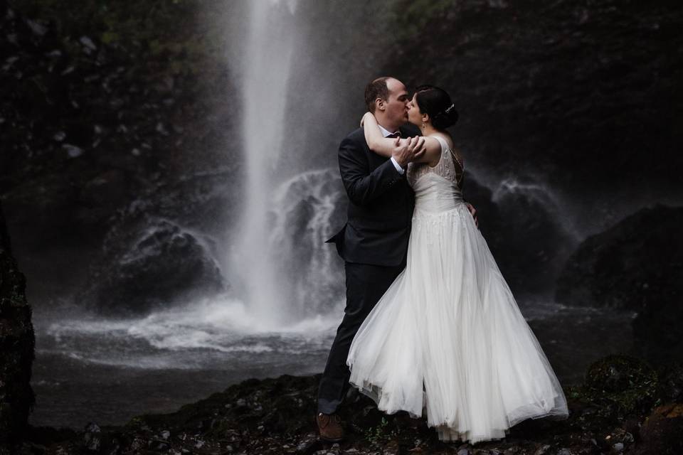 Latourell Falls Portraits