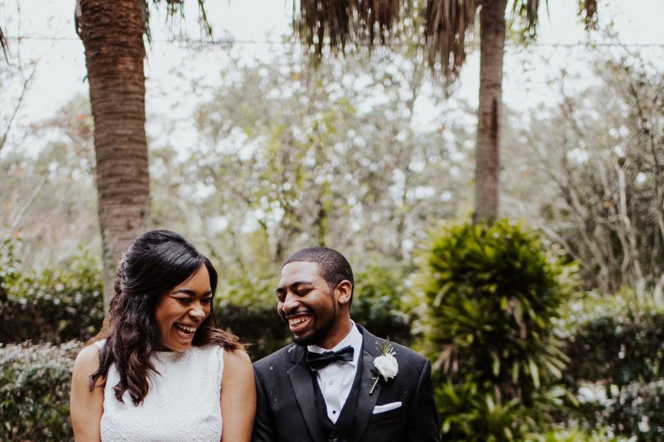 The happy couple