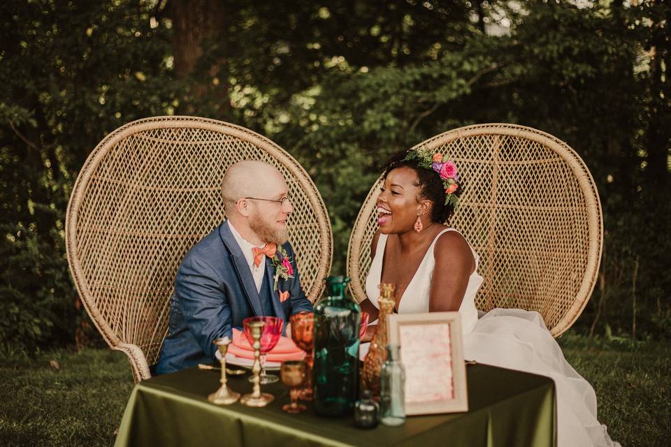 Sweethearts table