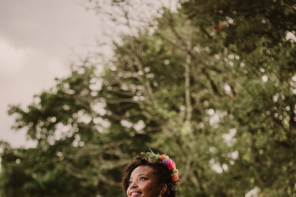 Bridal photo session