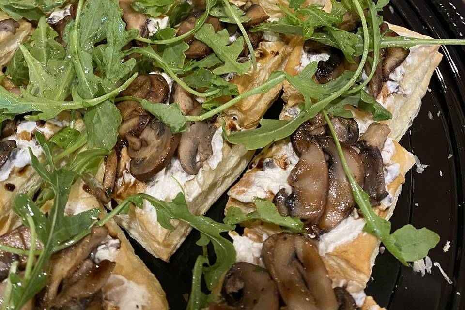Mushroom tartlets