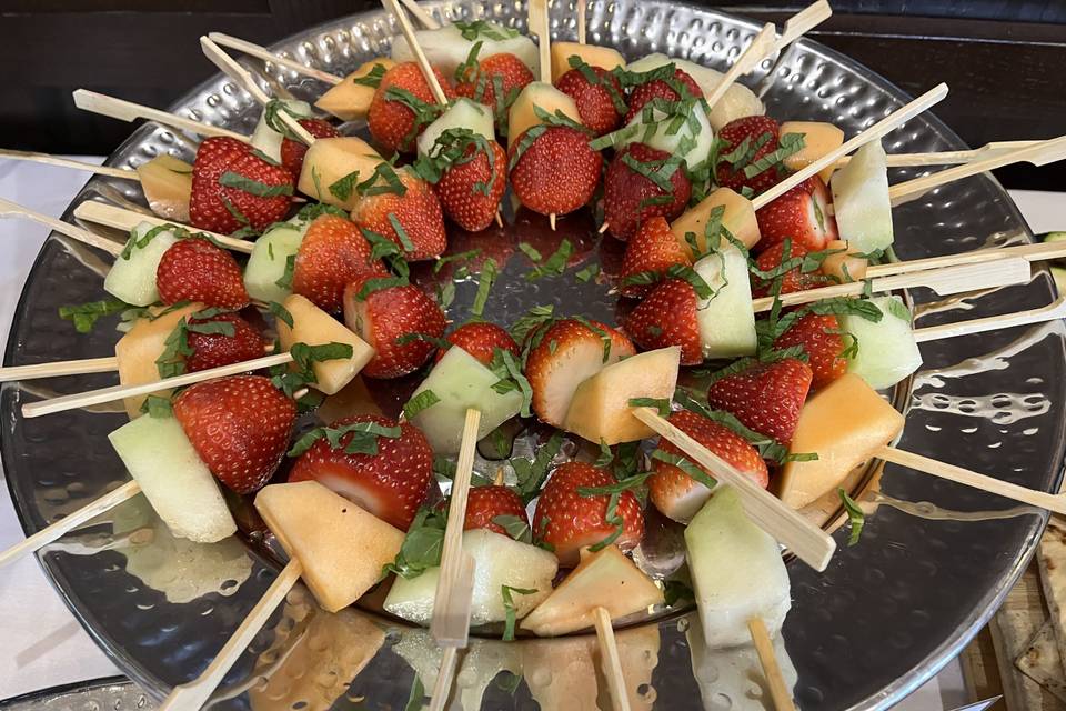 Fresh Fruit Skewers