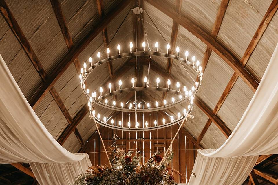 The Barn with Draping