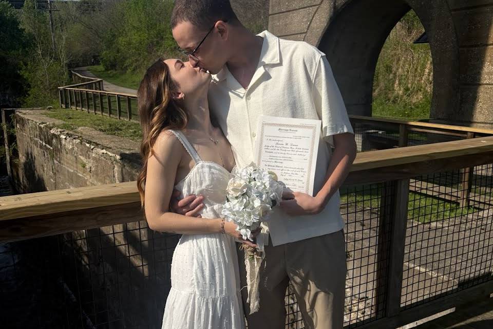 Drive-thru weddings