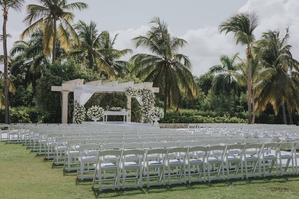An elegant wedding