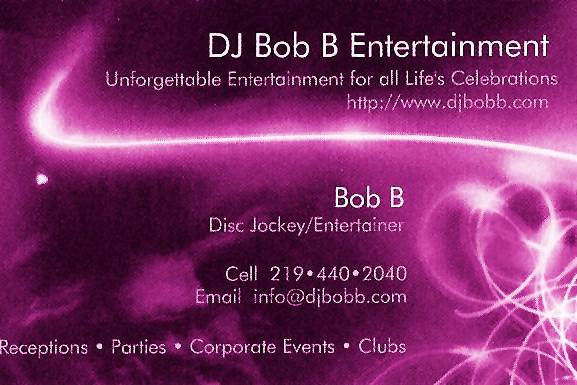 DJ Bob B Entertainment