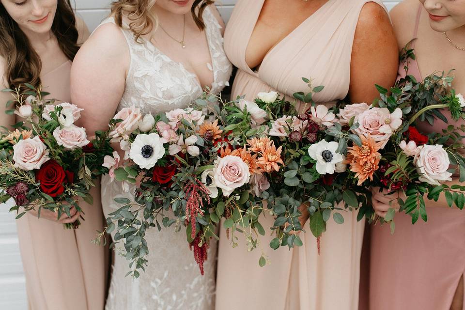 Bridesmaids Bouquets
