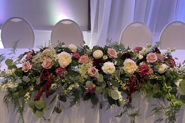 Head Table Centerpiece