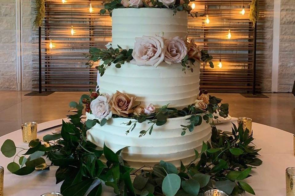 Tiered cake