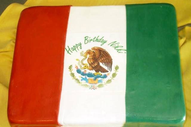 Amor, Love White Paper Mexican Inspired Flag Cake Topper, Mexican Flag -  Etsy