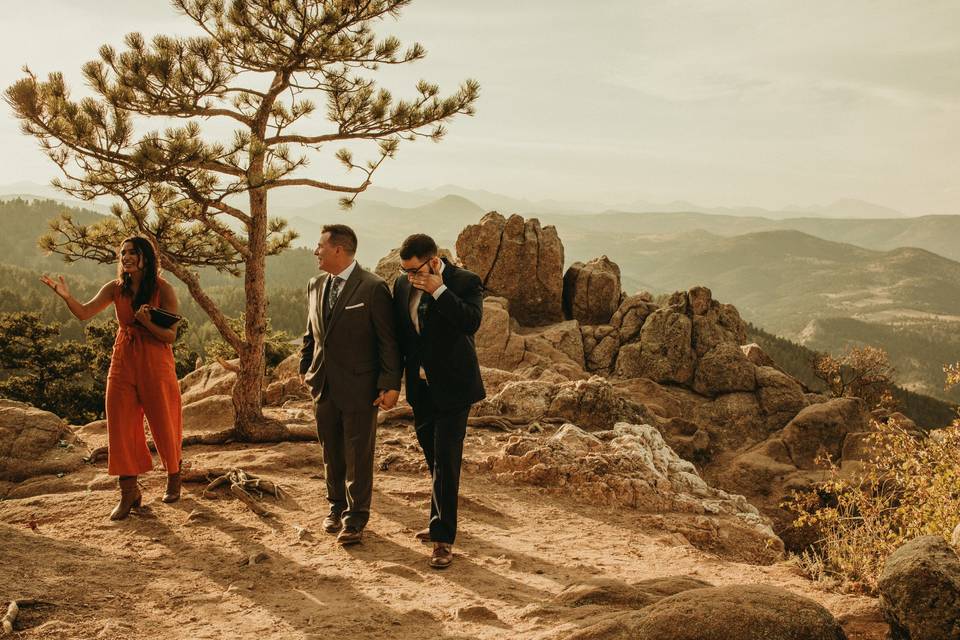 A Lost Gulch elopement.