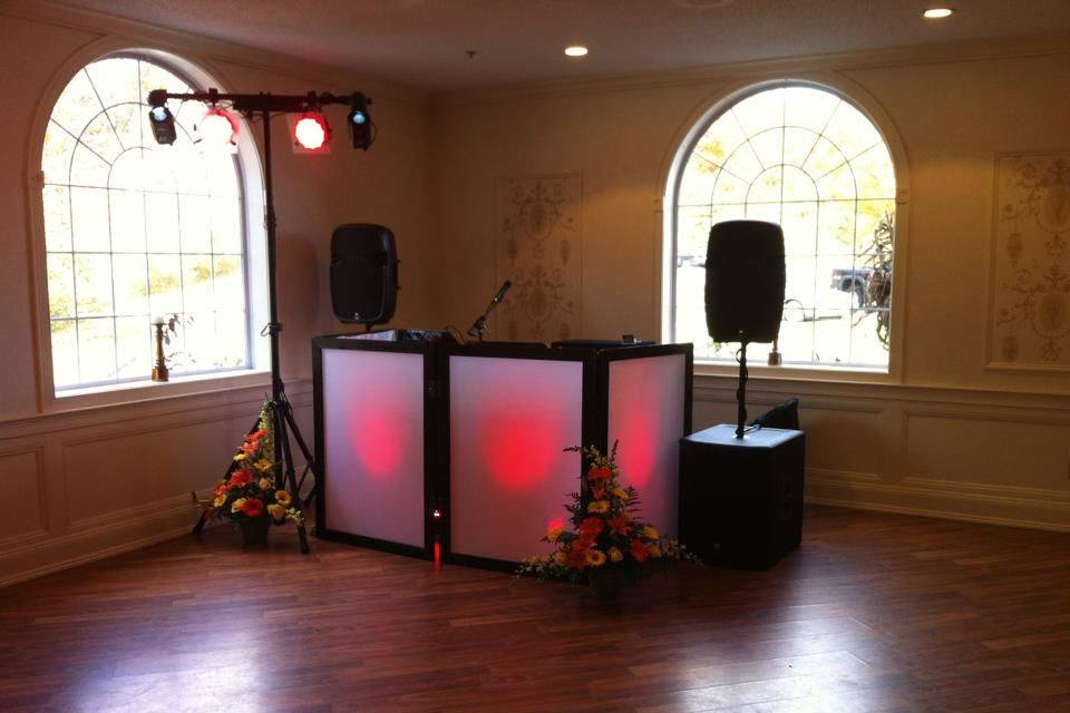 DJ setup