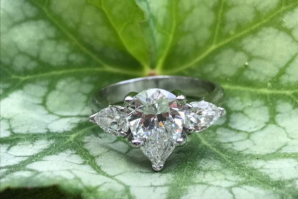 Pear Engagement Ring