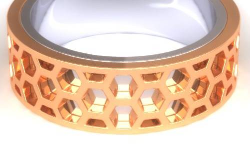 Honey Comb Ring