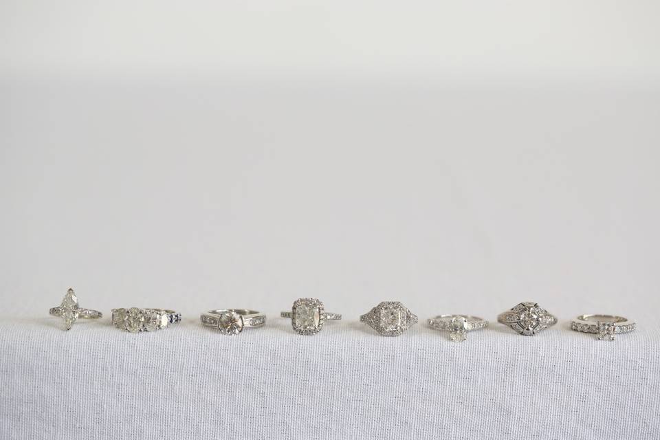 Diamonds All Shapes & Sizes