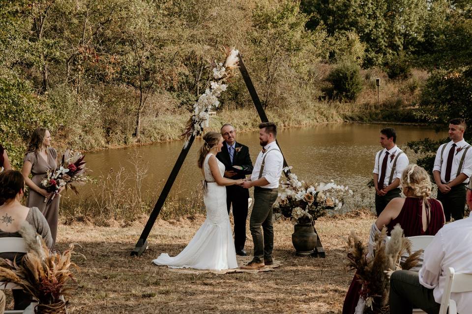 Prairie View Pond Ceremony