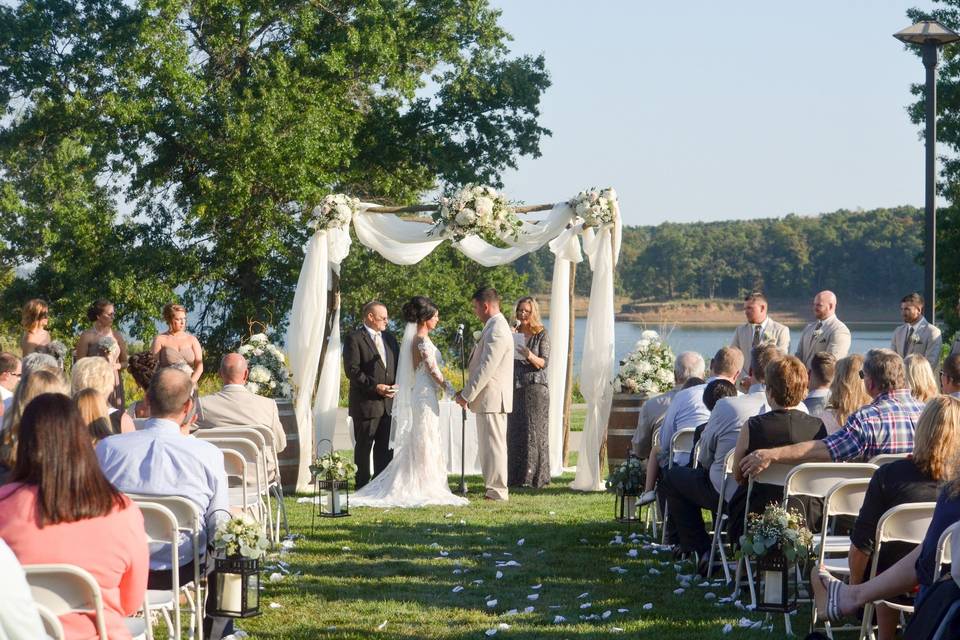 Lower Terrace ceremony