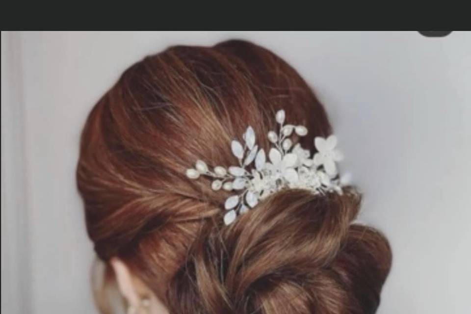 Bridal hair idea