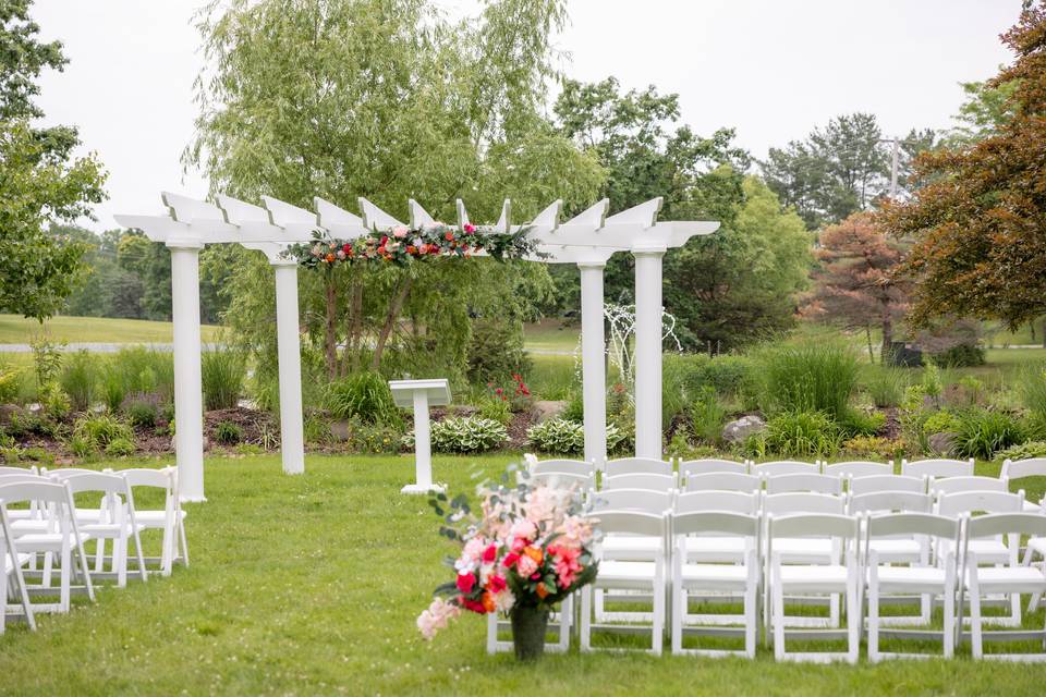 Pond Pergola