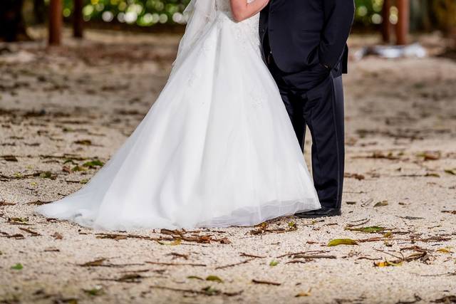 Beautiful wedding couple