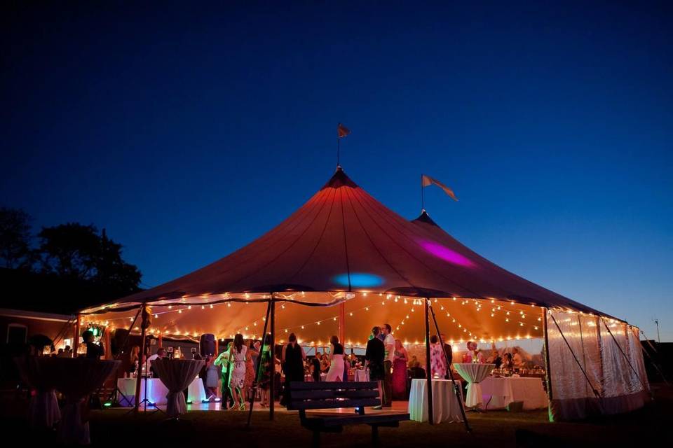 Edisto Tent Wedding