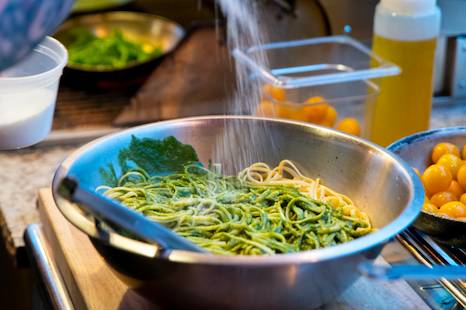 Making pasta