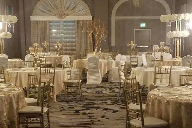 Crystal Ballroom reception