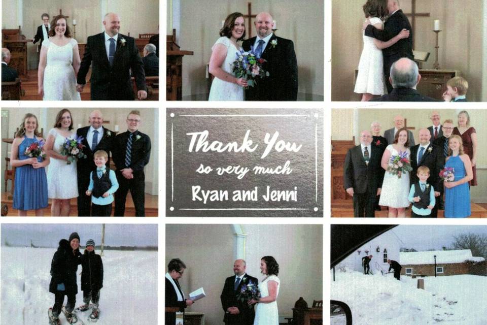 You are welcome Jenni & Ryan!