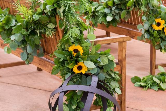 Sunflower Wedding Ceremony