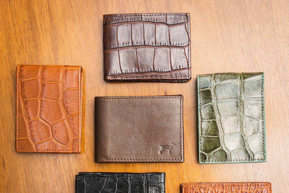 Luxury leather wallets