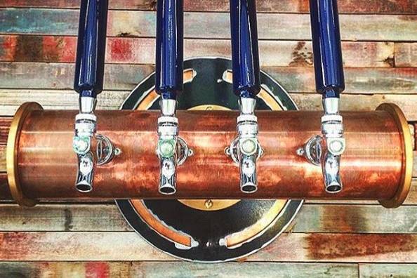 Custom Taps for Local Beer