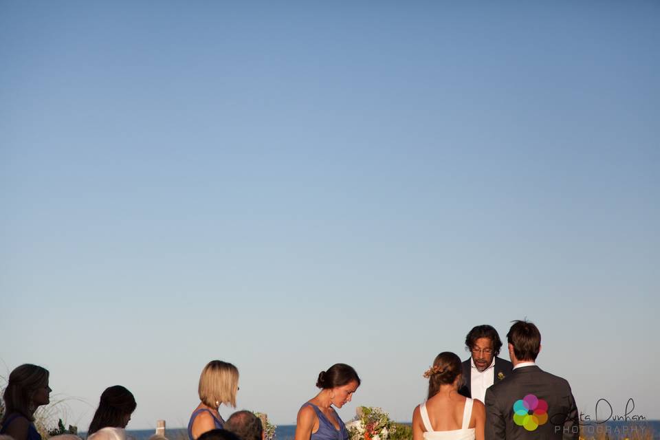 St. Augustine Ocean Side wedding