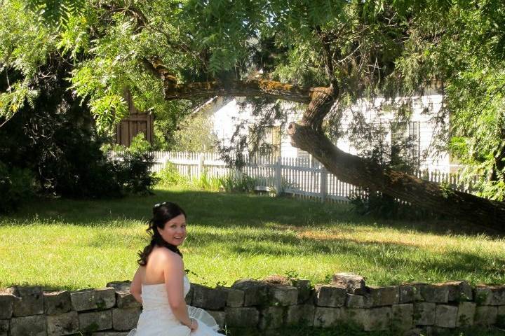 Bridal portrait