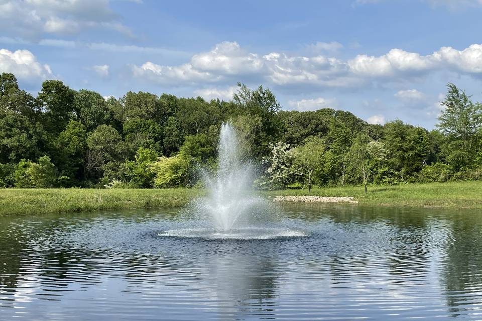 Foutain on the Bass Pond