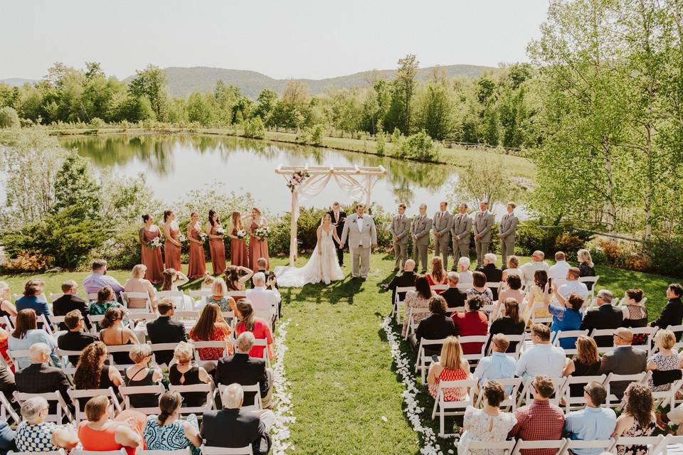 Pond side Ceremony