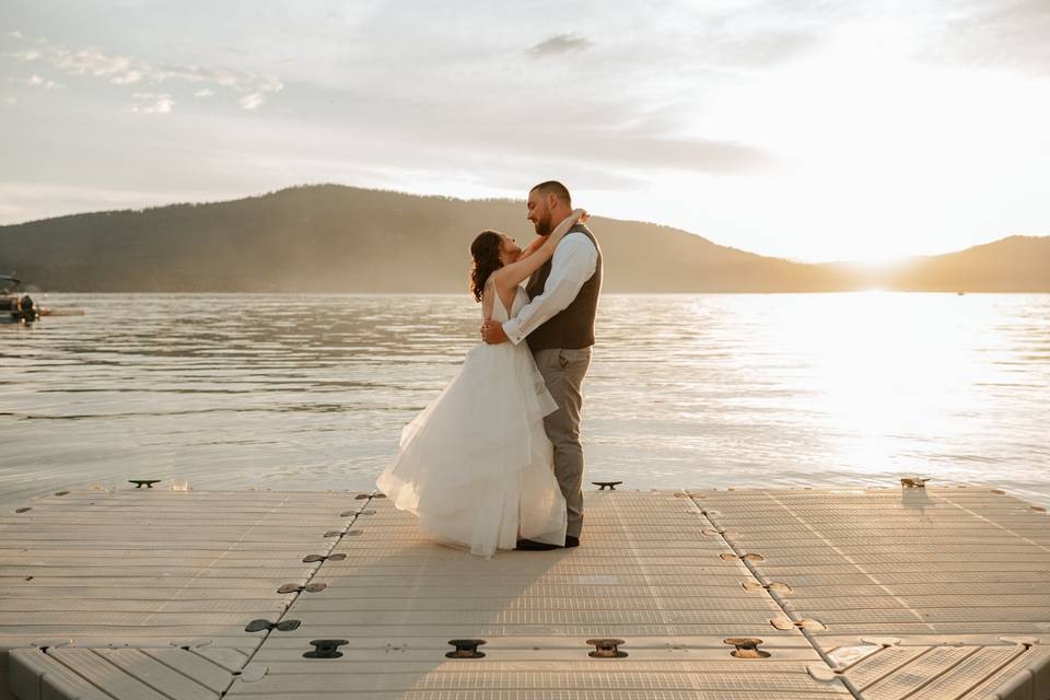 Whitefish Lake Wedding