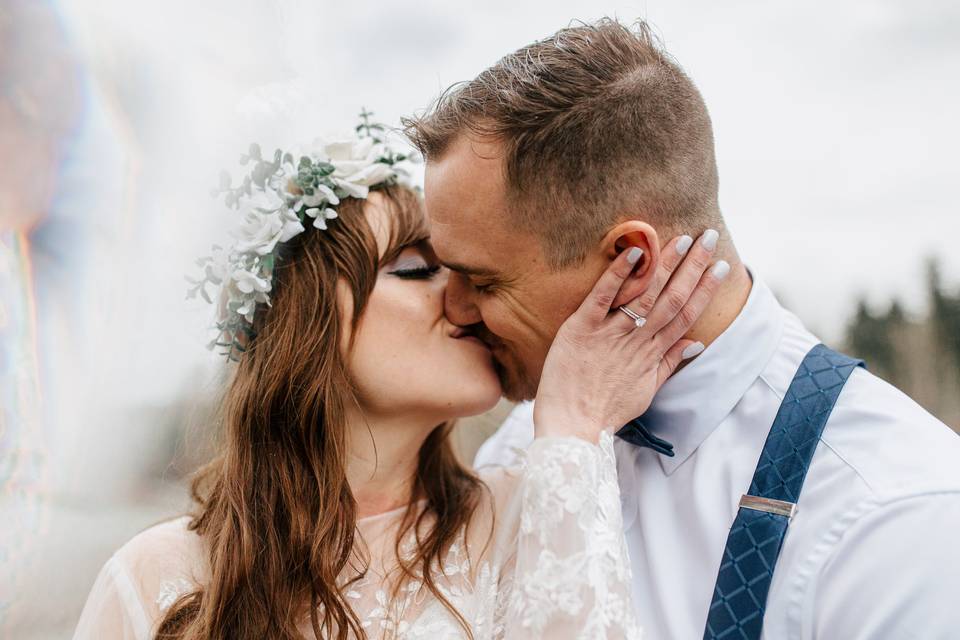 Rainy Elopement