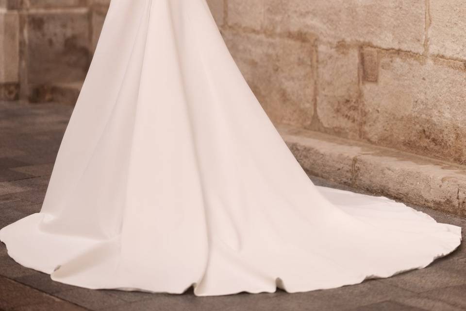 #Long sleeves wedding dress