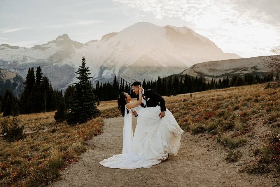 Mount Rainier Elopement