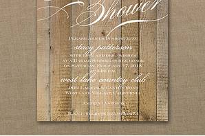 Bridal shower invites