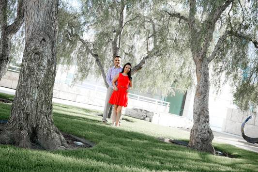 The Getty Center, Engagement Session