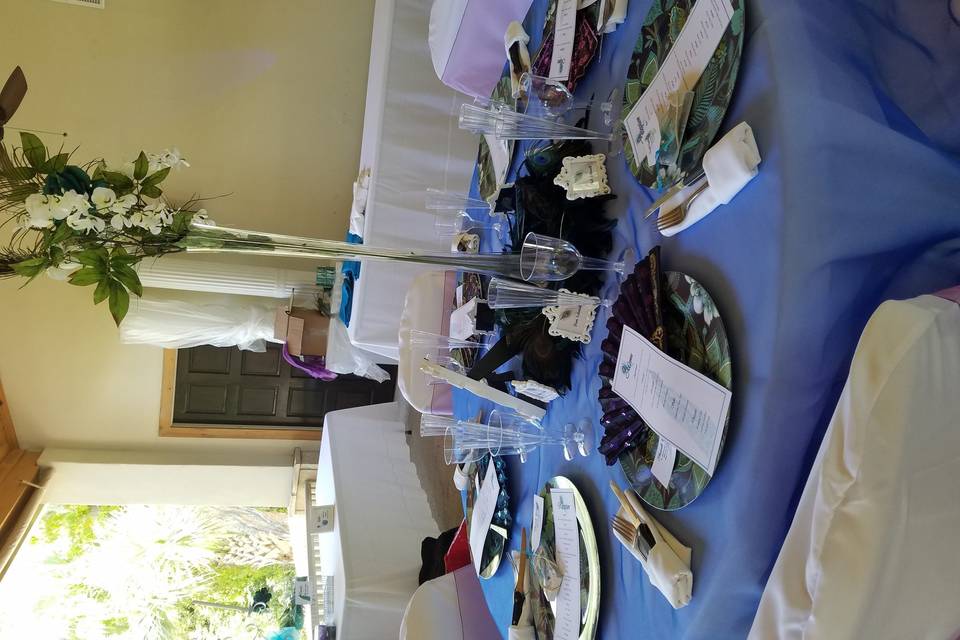Sorry this is sideways, but set the perfect setting for your destination wedding.