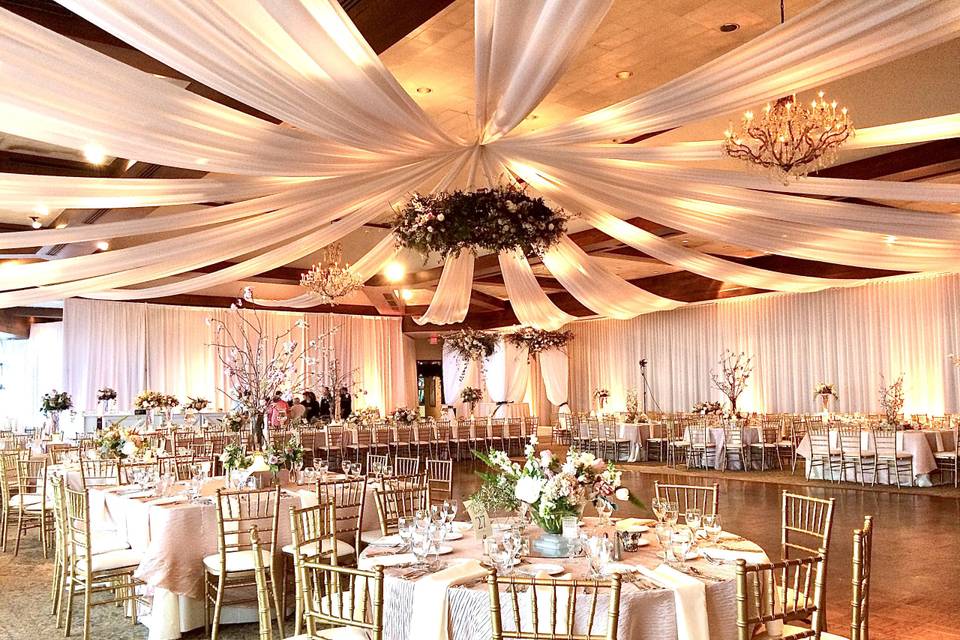 Event lighting and Drapery