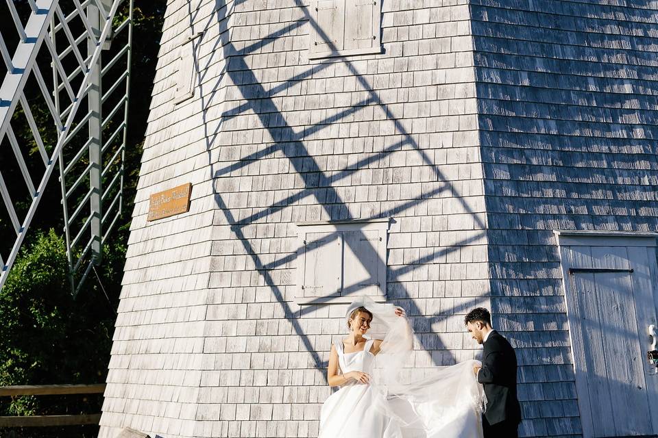 Addie and Jon at the Mill