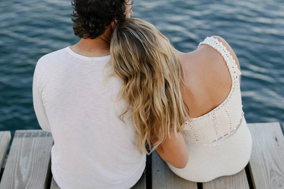 Engagement Session at the Pier
