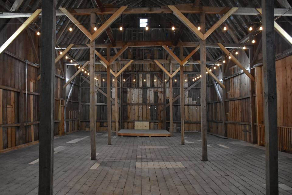 2nd Floor of the barn