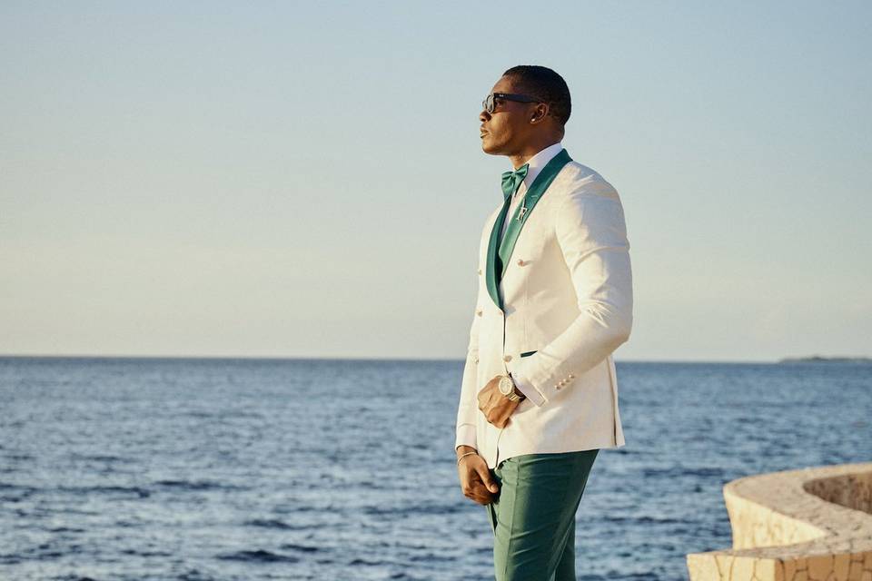 Ocean Cliff Wedding
